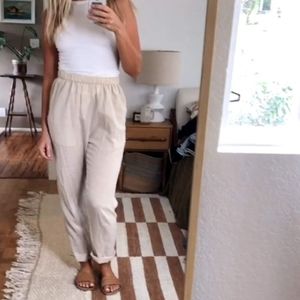 Indah linen pants medium EUC